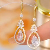 Diamond Drop Earrings